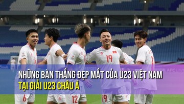 Những bàn thắng đẹp mắt của U23 Việt Nam tại giải U23 châu Á