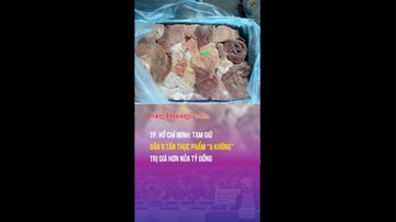 TP. Hồ Chí Minh: Tạm giữ gần 8 tấn thực phẩm “5 không” trị giá hơn nửa tỷ đồng