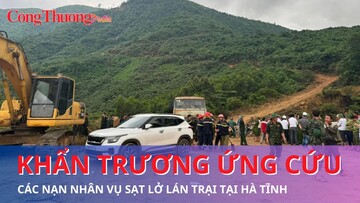 Khẩn trương ứng cứu các nạn nhân vụ sạt lở thi công đường dây 500 kV mạch 3 tại Hà Tĩnh