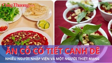 Thái Bình: Ăn cỗ cưới có tiết canh dê, nhiều người nhập viện và 1 người thiệt mạng