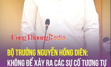 Bộ trưởng Nguyễn Hồng Diên: Không để xảy ra các sự cố tương tự từ bài học sạt lở tại Hà Tĩnh
