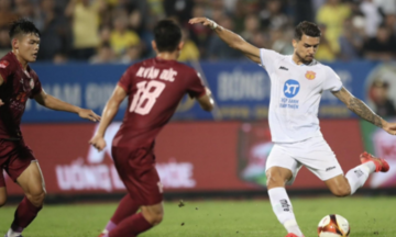 Nam Định chấp nhận thất bại trước Bình Định