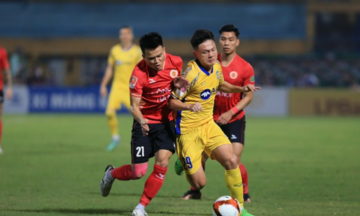 Công An Hà Nội thắng kịch tính Sông Lam Nghệ An