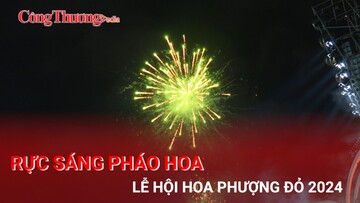 Rực sáng pháo hoa Lễ hội Hoa Phượng Đỏ 2024
