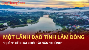 Một lãnh đạo tỉnh Lâm Đồng ''quên'' kê khai khối tài sản ''khủng''