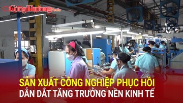 Sản xuất công nghiệp phục hồi, dẫn dắt tăng trưởng nền kinh tế
