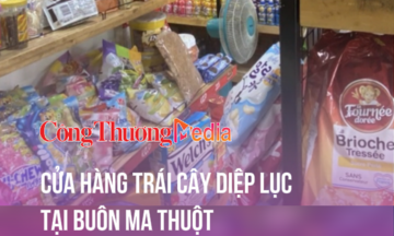 Cửa hàng trái cây Diệp Lục tại Buôn Ma Thuột bán sản phẩm không dán nhãn phụ