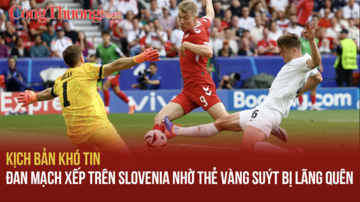 Kịch bản khó tin: Đan Mạch xếp trên Slovenia nhờ thẻ vàng suýt bị lãng quên