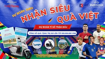 Thể lệ, cơ cấu giải chương trình Dự đoán EURO - Nhận siêu quà Việt cùng Báo Công Thương