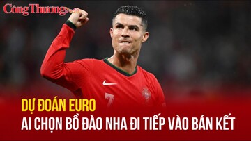Dự đoán Euro: AI chọn Bồ Đào Nha đi tiếp vào bán kết