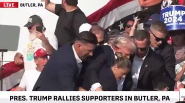 Video vụ nổ súng khiến ông Trump bị thương