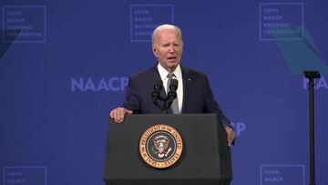 Ông Biden phát biểu tại đại hội thường niên của Hiệp Hội Quốc gia vì sự thăng tiến của người da màu