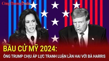 Bầu cử Mỹ 2024: Ông Trump chịu áp lực tranh luận lần hai với bà Harris