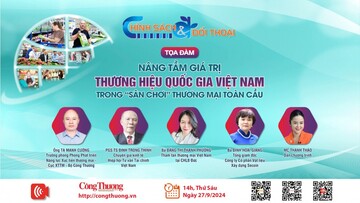 TRỰC TIẾP - Toạ đàm Nâng tầm giá trị Thương hiệu Quốc gia Việt Nam trong “sân chơi” thương mại toàn cầu