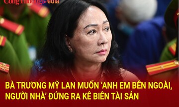 Bà Trương Mỹ Lan muốn 'anh em bên ngoài, người nhà' đứng ra kê biên tài sản