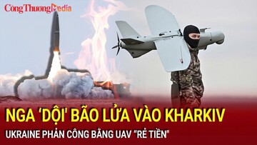Chiến sự Nga-Ukraine sáng 9/10: Nga 'dội' bão lửa vào Kharkiv; Ukraine phản công bằng UAV “rẻ tiền