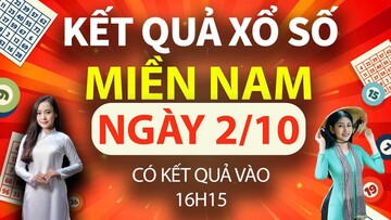 Kết quả xổ số miền Nam hôm nay 2/10/2024, XSMN 2/10, trực tiếp XSMN 2/10, KQXSMN