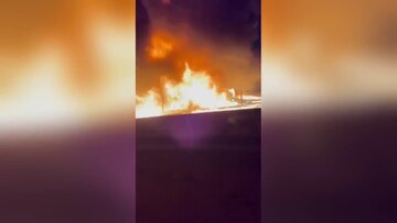 Video cháy ô tô tại Mỹ