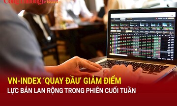 Chứng khoán ngày 18/10: VN-index ‘quay đầu’ giảm điểm, lực bán lan rộng trong phiên cuối tuần