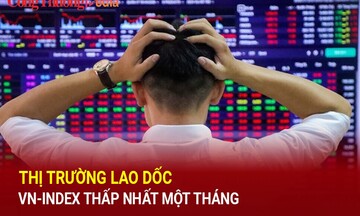 Nhận định chứng khoán tuần 21-25/10: Thị trường lao dốc, VN-Index thấp nhất một tháng