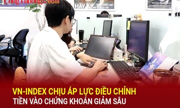 Chứng khoán ngày 28/10: VN-Index chịu áp lực điều chỉnh, tiền vào chứng khoán giảm sâu