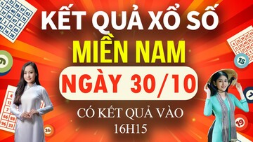 XSMN 30/10, trực tiếp Kết quả xổ số miền Nam hôm nay 30/10/2024, XSMN thứ Tư, KQXSMN ngày 30/10