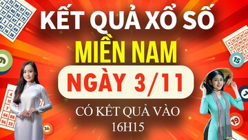 XSMN 3/11, trực tiếp Kết quả xổ số miền Nam hôm nay 3/11/2024, XSMN chủ Nhật, KQXSMN ngày 3/11