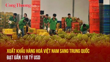 Xuất khẩu hàng hoá Việt Nam sang Trung Quốc đạt gần 118 tỷ USD