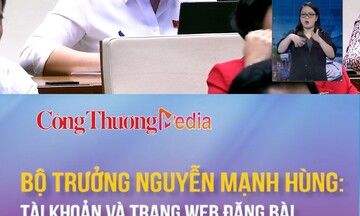 Bộ trưởng Nguyễn Mạnh Hùng: Tài khoản và trang web đăng bài quảng cáo vi phạm sẽ bị ngăn chặn