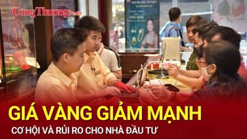 Thị trường vàng ngày 14/11: Giá vàng miếng SJC tiếp tục giảm mạnh