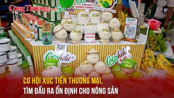 Cơ hội xúc tiến thương mại, tìm đầu ra ổn định cho nông sản