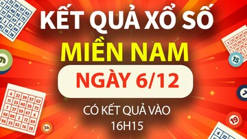 XSMN 6/12, trực tiếp Kết quả xổ số miền Nam hôm nay 6/12/2024, XSMN thứ Sáu, KQXSMN ngày 6/12