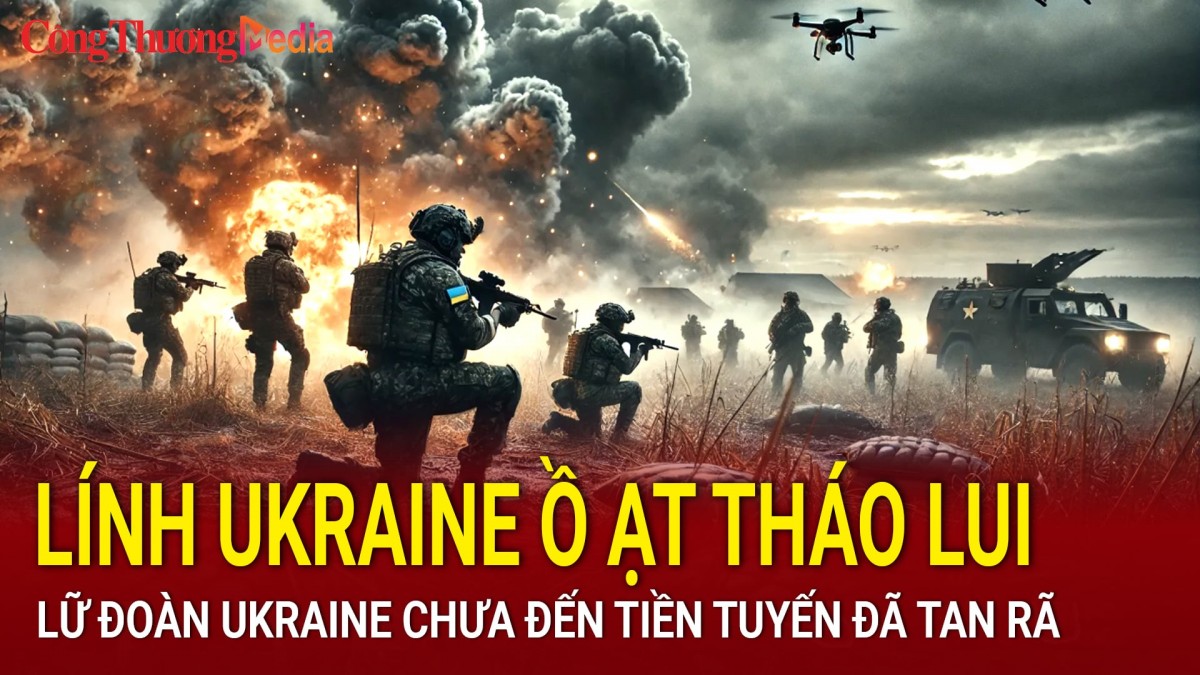 Chiến sự Nga-Ukraine sáng 3/1: Lính Ukraine ồ ạt tháo lui
