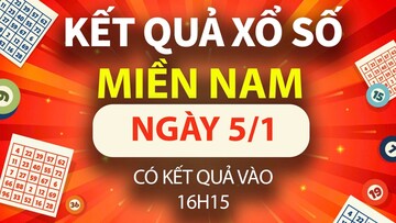 XSMN 5/1, trực tiếp Kết quả xổ số miền Nam hôm nay 5/1/2025