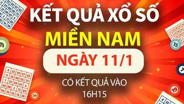 XSMN 11/1, trực tiếp Kết quả xổ số miền Nam hôm nay 11/1/2025