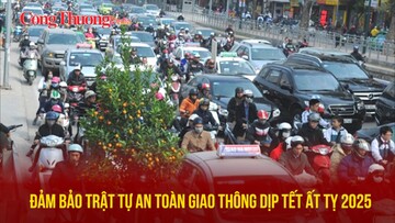 Đảm bảo trật tự an toàn giao thông dịp Tết Ất Tỵ 2025