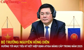 Bộ trưởng Nguyễn Hồng Diên: Hướng tới mục tiêu ký kết Hiệp định ATIGA nâng cấp trong năm 2025