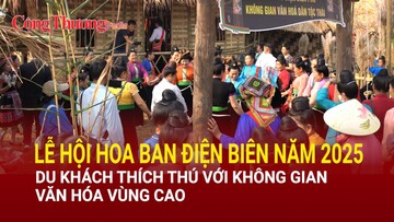 Lễ hội Hoa ban Điện Biên năm 2025: Du khách thích thú với không gian văn hóa vùng cao