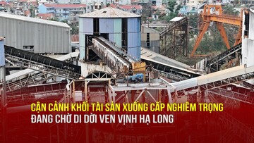 Cận cảnh khối tài sản hàng tỷ đồng xuống cấp nghiêm trọng, chờ di dời ven vịnh Hạ Long