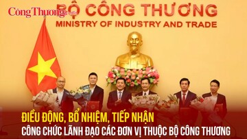 Điều động, bổ nhiệm, tiếp nhận công chức lãnh đạo các đơn vị thuộc Bộ Công Thương