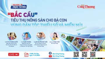 LIVE: Tọa đàm: 'Bắc cầu' tiêu thụ nông sản cho bà con vùng dân tộc thiểu số và miền núi