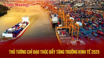 Thủ tướng chỉ đạo thúc đẩy tăng trưởng kinh tế 2025