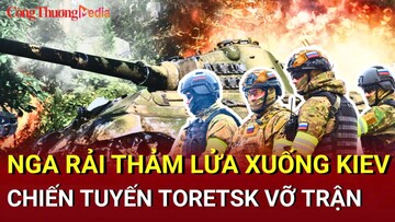 Chiến sự Nga-Ukraine tối 24/4: Nga rải thảm lửa xuống Kiev