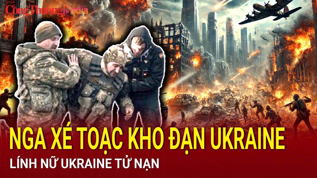 Chiến sự Nga-Ukraine sáng 29/4: Nga 'xé toạc' kho đạn Ukraine