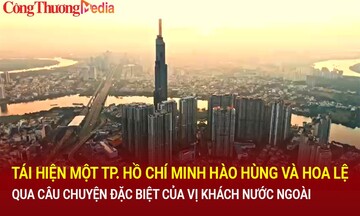 Tái hiện một TP. Hồ Chí Minh hào hùng và hoa lệ qua câu chuyện đặc biệt của vị khách nước ngoài