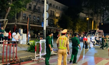 An ninh siết chặt khu vực diễu binh, diễu hành