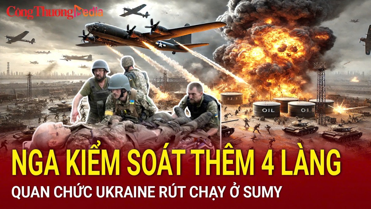 Chiến sự Nga-Ukraine tối 1/5: Nga kiểm soát thêm 4 làng ở Sumy