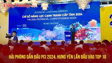 Hải Phòng dẫn đầu PCI 2024, Hưng Yên lần đầu vào Top 10