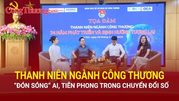 Thanh niên ngành Công Thương 'đón sóng' AI, tiên phong trong chuyển đổi số