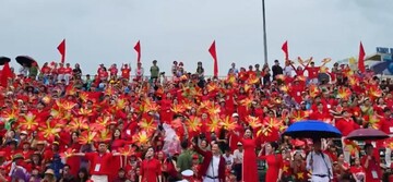 Không khí trước buổi lễ